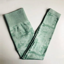 Load image into Gallery viewer, seamless leggings 5 colors cam long sleeve crop top crop top