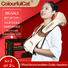 Load image into Gallery viewer, Neck Massager Electric Shiatsu
