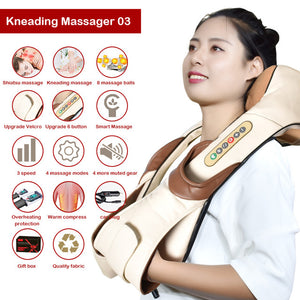 Neck Massager Electric Shiatsu