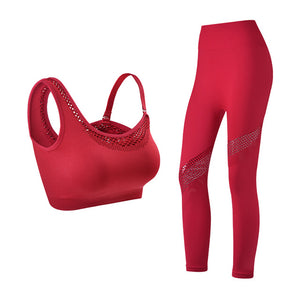 Seamless Yoga Set Women Gym Clothing Sportswear