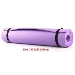 1830*610*6mm EVA Yoga Mat Non Slip Carpet Pilates Gym Sports Exercise Pads for Beginner Fitness Environmental Gymnastics Mats