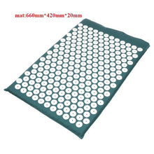 Load image into Gallery viewer, Massager Cushion Massage Yoga Mat Acupressure Relieve Stress Back Body Pain Spike Mat Acupuncture Massage Yoga Mat with Pillow
