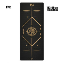 Load image into Gallery viewer, 183X68cm 6mm Suede TPE Yoga Mat Fitness Gym Sports Mats Pilates Exercise Pads With Position Line Non-slip Yoga mats Absorb Sweat
