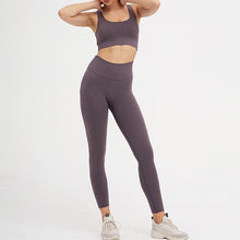 Load image into Gallery viewer, 2 Piece Set Workout Clothes for Women Sports Bra and Leggings Set
