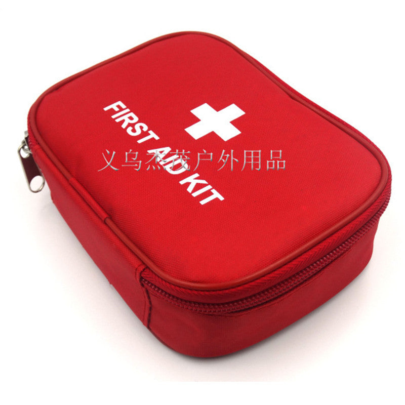 Outdoor Travel First Aid kit  Mini  Car First Aid kit bag  Home Small Medical box Emergency Survival kit Size 15*11*4 CM